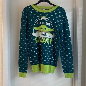 Star Wars Men’s  Crewneck  Sweater Size S Graphic Pullover Casual Cozy Top